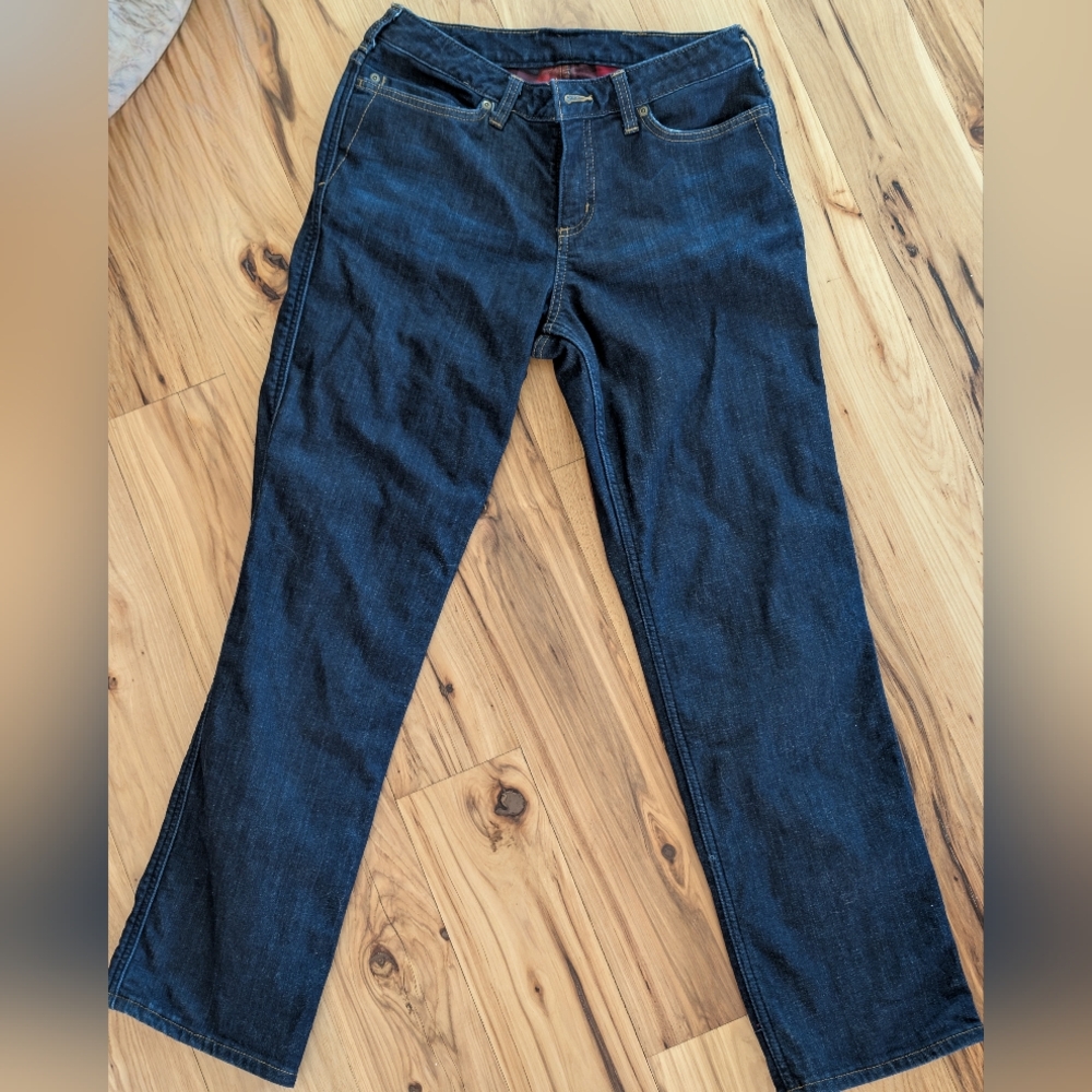 Carhartt Fleece Lined Jeans - Original Fit - Straight Leg